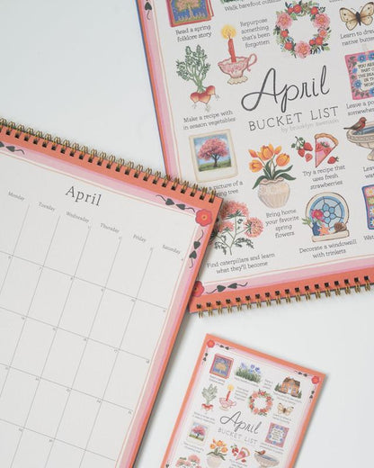 Bucket List 2026 Calendar