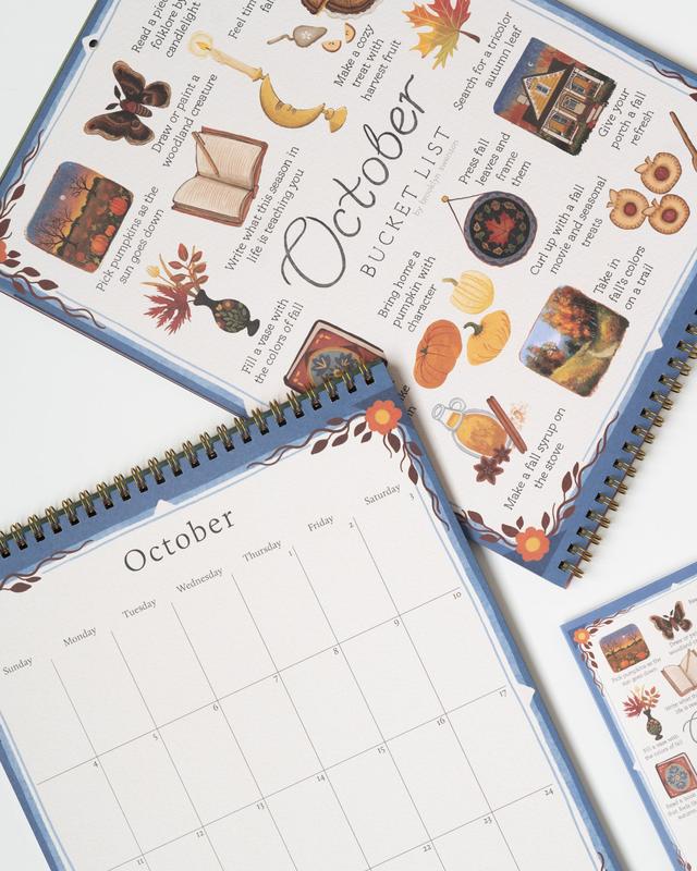 Bucket List 2026 Calendar